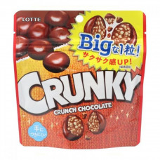 Шоколад Кранки хрустящий Big Pouch большой пакет, Lotte 72г