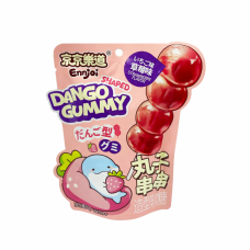 Конфета желейная в форме данго Dango Shaped Gummy Strawberry вкус клубники, Guangdong 60г,