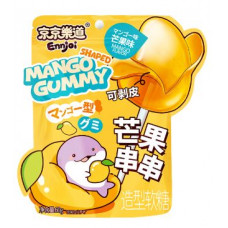 Конфета желейная в форме манго Mango Shaped Gummy вкус манго, Guangdong 60г,