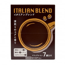 Кофе молотый Seiko Coffee Дрип-бэг Italian blend (7 шт/уп), к/к 56г,