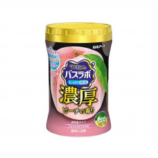 "Hakugen Earth" "HERS Bath Labo" Увлажняющая соль для ванны с восстанавливающим эффектом с гиалуроновой кислотой (с ароматом персика), банка 600 гр.