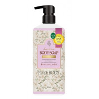"Mitsuei" " Love Line "Pure Body Jasmine" Увл. гель д/душа с аргановым маслом, гиалуроновой кислотой, коллагеном с ароматом жасмина 500мл 