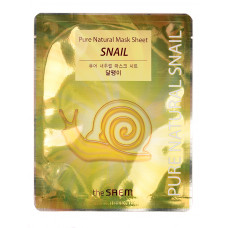 Pure Natural Маска тканевая с муцином улитки Pure Natural  Mask Sheet [Snail] 20мл
