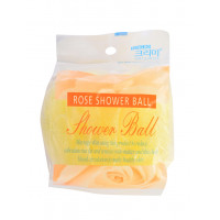 SB CLEAN BEAUTY Мочалка для душа Flower ball rose shower ball 1шт